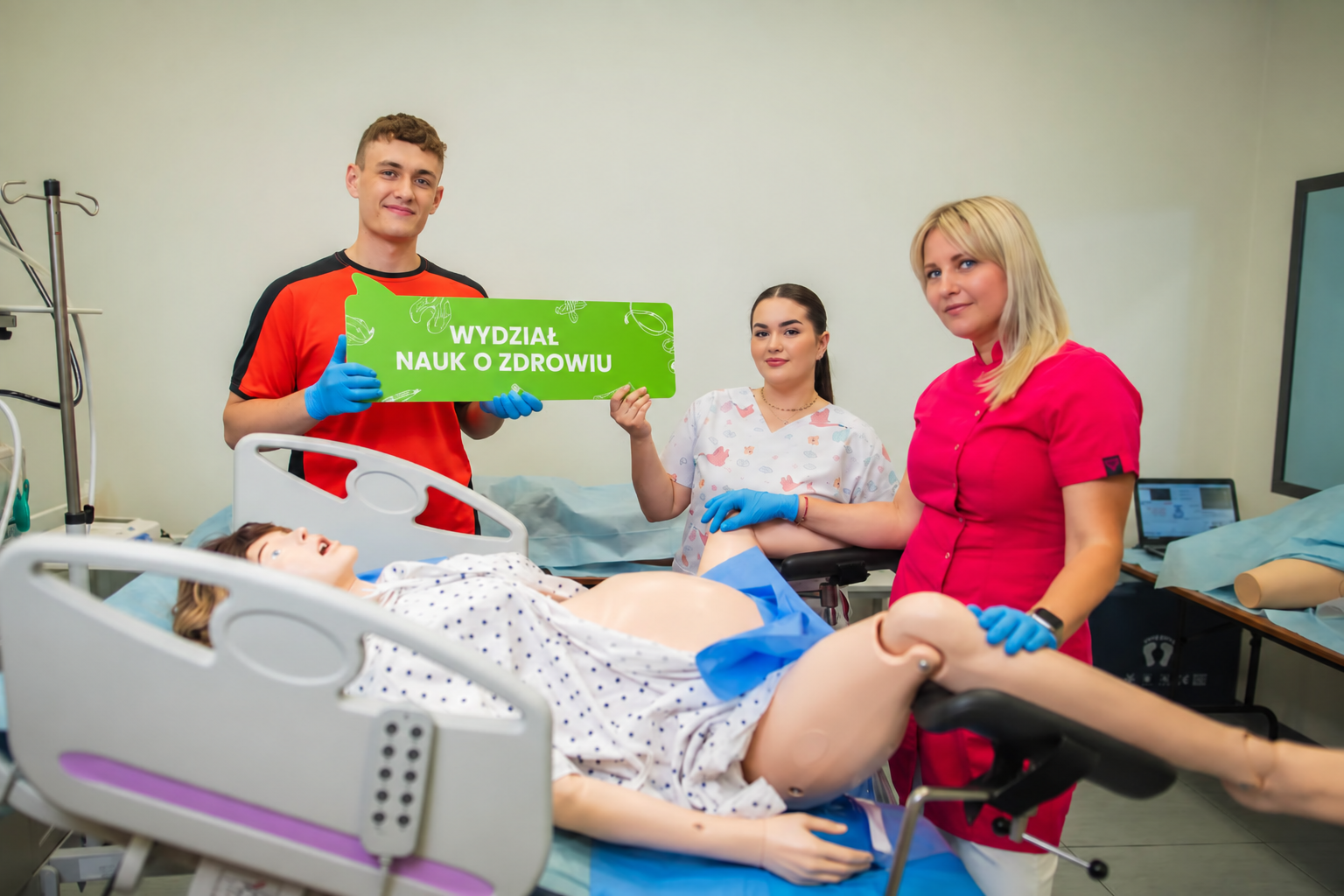 Studenci Wydziału Nauk o Zdrowiu
