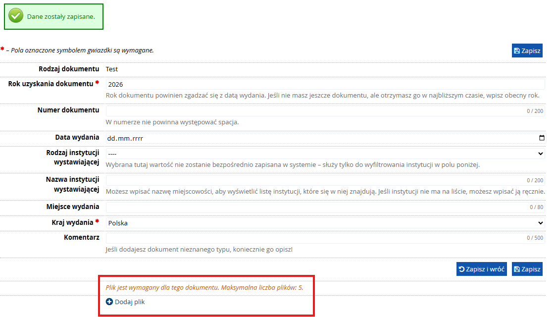 Instrukcja wrzucania skanów dokumentów